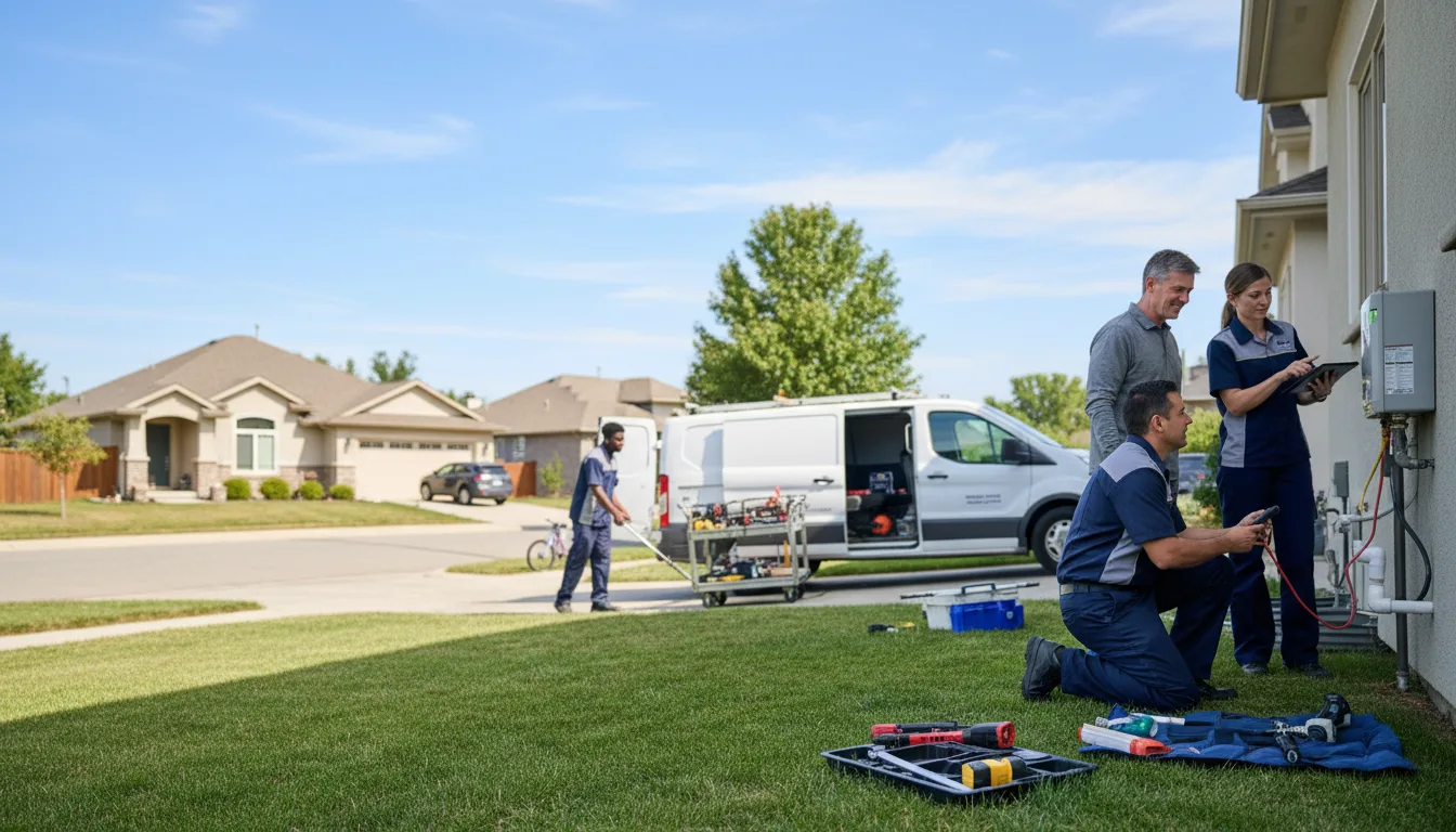 Tankless water heater service in Boston, GA